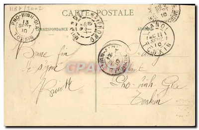 Tay Ninh - As Casernas — editor Satgon, n° 169 — Verso