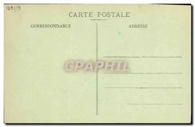 Marine de Commerce - Lutetia - Postbåt met hoge snelheid - Fototypie Marcel Delboy, Bordeaux — Achterkant