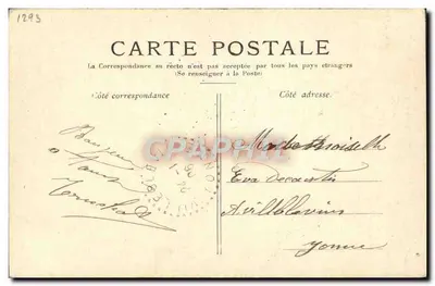 Fallières — Presidente da República — Eleito em 17 de Janeiro de 1906 — Verso