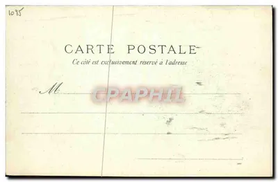 Stara pocztówka Paul Deroulede Reprezentant Ludu Wrzesień 1899 — Rewers