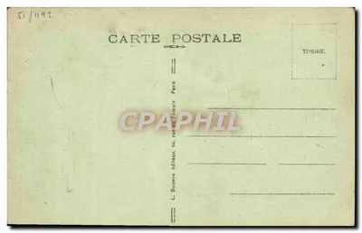 M. Paul Doumer — Retrato — Cliché G. L. Manuel Frères — Verso