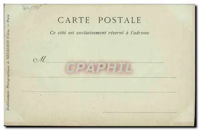 Les Jardies — Mieszkanie i Zamek — Gambetta, Léon — Rewers