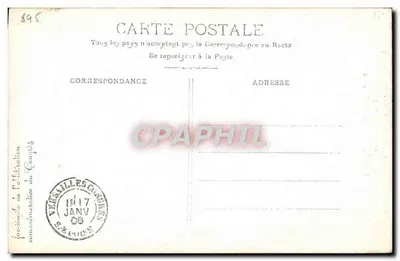Los Presidentes de la República Francesa — A. Fallières elegido el 17 de Enero de 1906 — editor Chiratane — Reverso