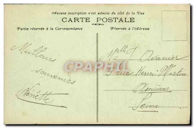De Torpedodrijver "Chacal" — Franse Marine — Coll. E.-Hamonic, St-B. — Achterkant