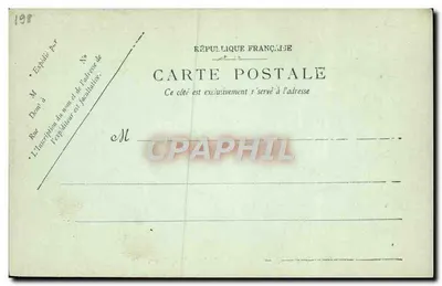 Le "Casabianca", Aviso Torpilleur — n° 583 — Camini A. Bougault — Rewers