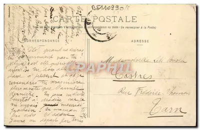 Duguay-Trouin — Statek szkoleniowy oficerów — H. Laurent, Port-Louis — Rewers