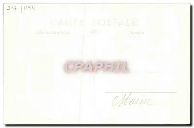 H.M.S. MAINE — navio de guerra — Marius BAR Fot. Toulon, Reprod. Interd. — Verso