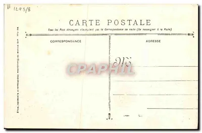 Statek-_szpital SPHINX — Marynarka Wojenna Francuska — Wojna 1914-15-16 — Rewers