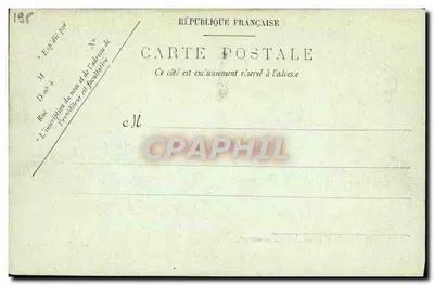 La Couronne — Nave scuola di artiglieria — A. Bougault n°561 — Verso