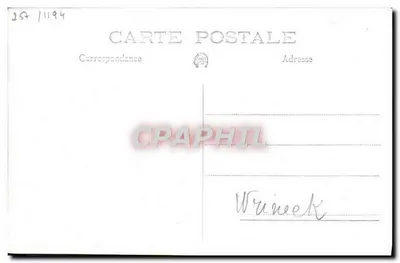 H.M.S. Wainek — D21 — Marius BAR Fot. Toulon — Verso