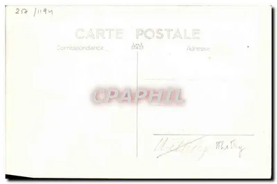 H.M.S. Whitley — D97 — Marus Bar Phot. Toulon — Verso