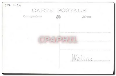 H.M.S. Walrus — D24 — Marius BAR Fot. Toulon — Verso