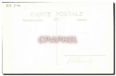 H.M.S. VOLUNTEER — D.71 — Marius BAR Fot. Toulon — Verso