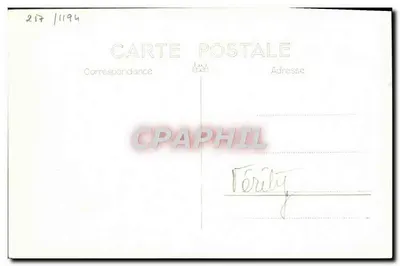 H.M.S. VERITY — D63 — Marius BAR Fot. Toulon — Verso