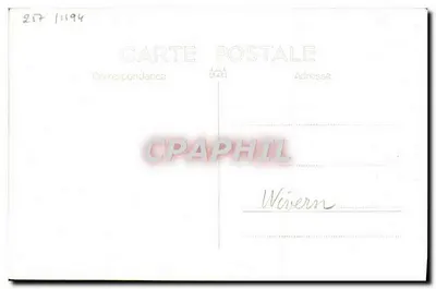 H.M.S. Wivern — D66 — Marius BAR Fot. Toulon — Verso