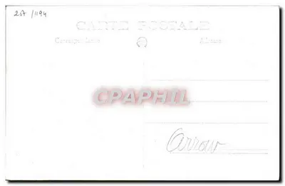 Cruzador da classe Aurore — H.42 — Marius BAR Fot. Toulon — Verso
