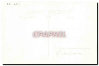 H.M.S. TEMERAIRE — Britse oorlogsschip — Marius BAR Fot. Toulon, Reproductie verboden — Achterkant