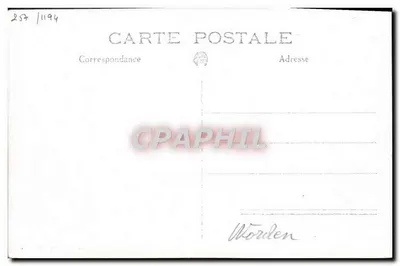 V.S.S. WORDEN — Détail du navire de guerre n°288 — Marius BAR Phot. Toulon — Verso
