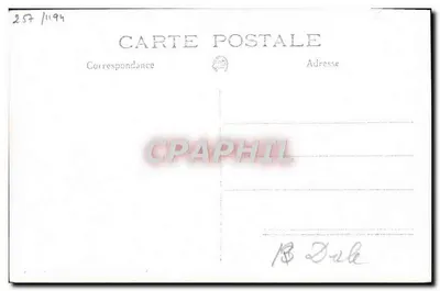 U.S.S. DALE — Detalhe do navio de guerra n°290 — Marius BAR fot. Toulon, Reprod. INTERD. — Verso