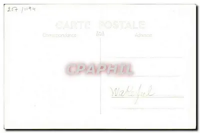 H.M.S. WAKEFUL — distruttore britannico — Marius BAR fot. Tolone, Riproduz. Interd. — Verso