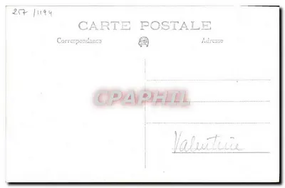 H.M.S. Valentine — D49 — Marius BAR Fot. Toulon — Verso