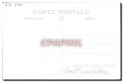 H.M.S. Southampton — navio de guerra — Marius BAR fot. Toulon - Reprod. Interd — Verso
