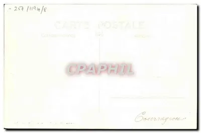 H.M.S. COURAGEOUS — portaaviones británico — Marius BAR PINS, TOULON, Reprod. Inters. — Reverso