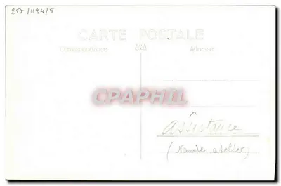 H.M.S. Assistance — Britse oorlogsschip — Marius BAR Fot. Toulon, Reproductie verboden — Achterkant