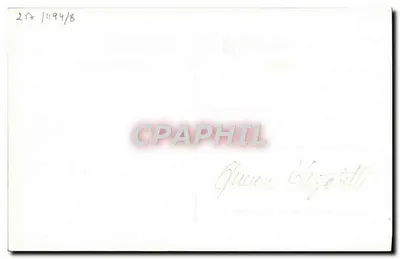 H.M.S. Queen Elizabeth — cuirassé britannique — Marius BAR phot. Toulon, Reprod. Interd. — Verso
