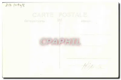 H.M.S. REFULIE — navio de guerra britânico — Marine BAR Phot. Toulon, Reprod. Interd. — Verso