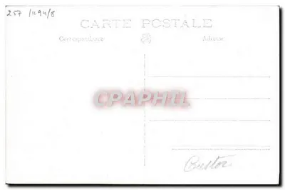 Moniteur de Minas CASTOR — Toulon — Marius BAR Fot. Toulon, Reprod. Interd. — Verso
