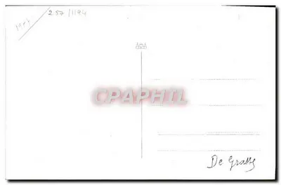 Navire militaire — port de De Grasse — éditeur De Grasse, n° 257/1194 — Verso