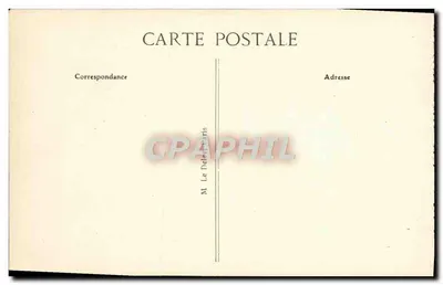 Le Havre — Wnętrze statku "FRANCE" — Mieszany salon pierwszej klasy — Rewers