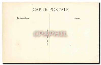 Le Havre — Wewnętrzne wnętrze statku "France" — Wielki Saloon Ludwika XIV — Rewers