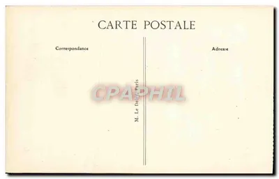 Le Havre — wnętrze statku "FRANCE" — jadalnia pierwszej klasy — Rewers