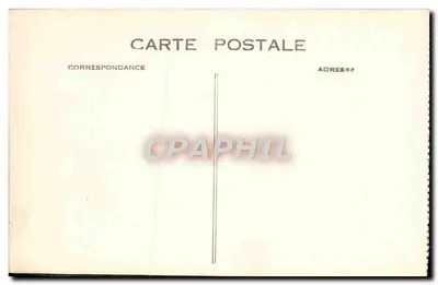 Le Havre — wnętrze statku "FRANCE" — mieszany salon pierwszej klasy — Rewers