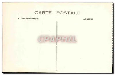 Le Havre — Wnętrze statku pasażerskiego "FRANCE" — Duży Saloon Ludwika XIV — Rewers