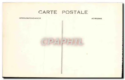 Le Havre — Wnętrze statku "FRANCE" — Biblioteka — Rewers