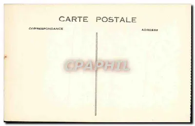 Le Havre — Wnętrze statku "France" — Rotonda — Rewers