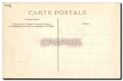 De ramp van de Pluviose — zinken van het onderzeeboot op 26 mei 1910 — E.D. uitgever — Achterkant