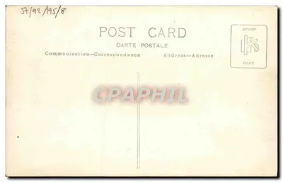 Sous-marin à Paris — sur la Seine — n° 57/92/195/8 — Verso