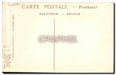 Bruksel — Pałac Sztuk Pięknych — Karol Teodor, Elektor Bawarii — ND Pbot. n°407 — Rewers