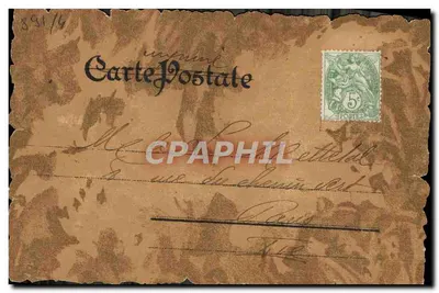 Casafayette — retrato militar — editor Feldoro Kisch, 34 Rue de Turenne, Paris — Verso