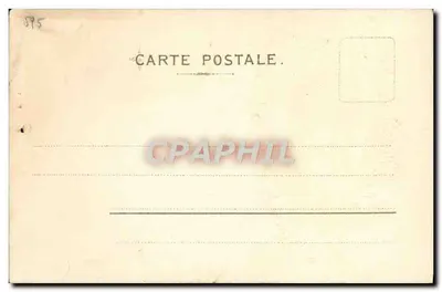 Stara pocztówka Księżniczka Lamballe — Rewers