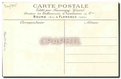 Marguerite da Áustria — Duquesa da Saboia — Igreja de Brou — Notier & Cie Nancy — Verso