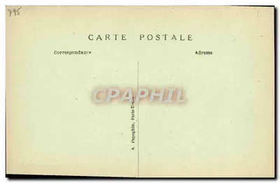Carlos VII o Vencedor — Rei da França — editor A.P. — Verso