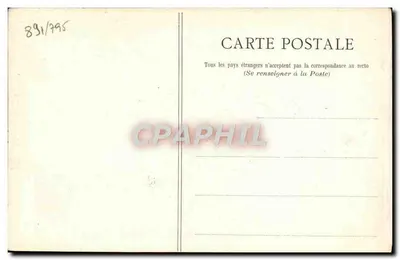 Stara pocztówka Le Colonel Denfert Rochereau Defenseur de Belfort — Rewers
