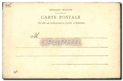 Portret kobiety — styl neoklasyczny — wydawca La Firma Louis, n° 795 — Rewers