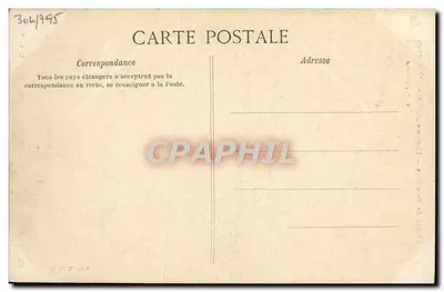 Madame Adélaïde — Portret z fletem — Muzeum w Paryżu — E.L.D. Paryż — Rewers