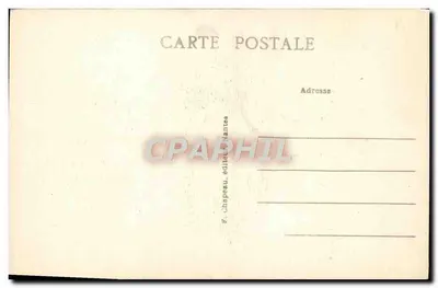 Mathilde Lebeschu — duquesa de Berry — editor G. Chapeau, Nantes, n° 220 — Verso